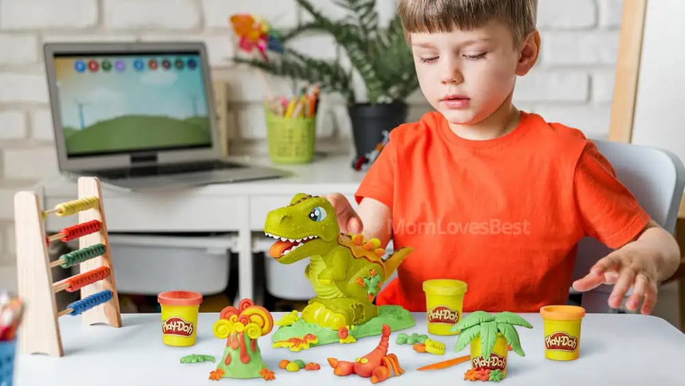 Photo of the Play-Doh Rex the Chomper