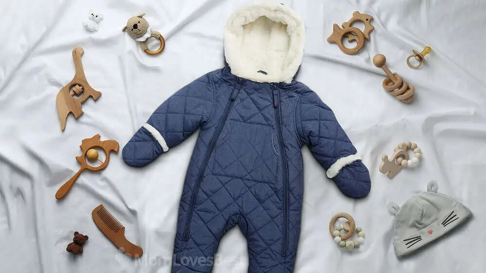 Photo of the Urban Republic Quilted Fleece Pram Snowsuit