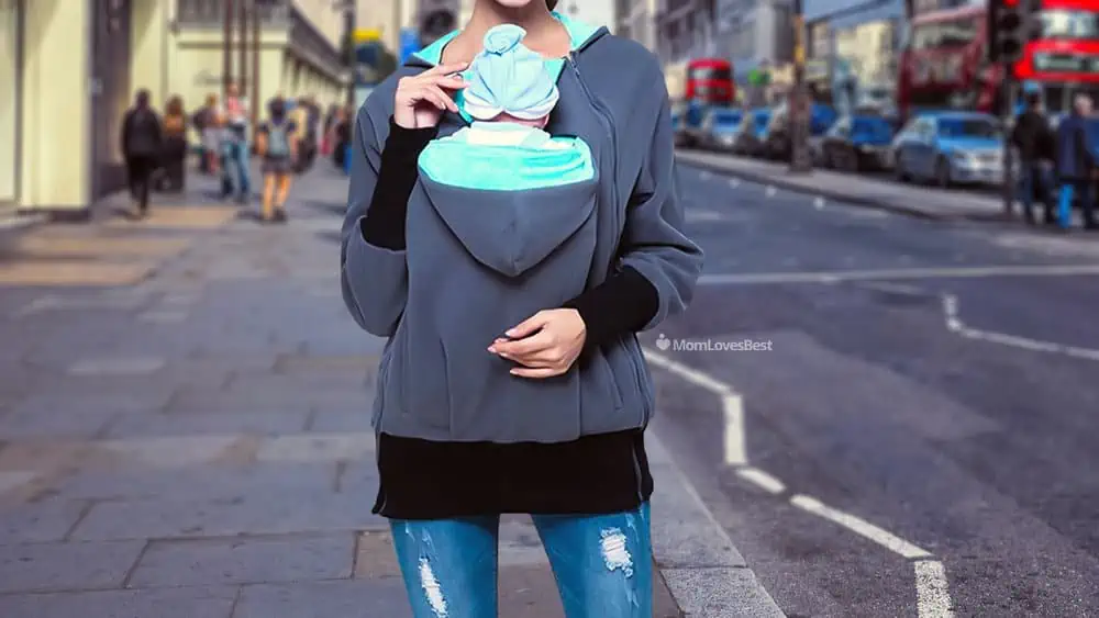 Photo of the Women’s Babywearing Sweatshirt