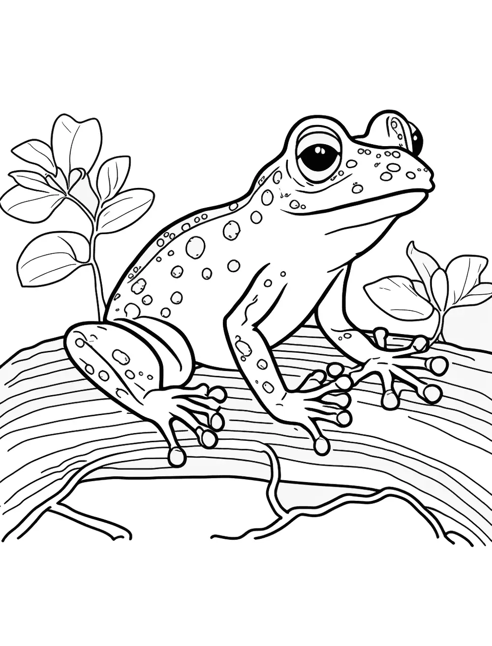 35 Frog Coloring Pages: Free Printable Sheets