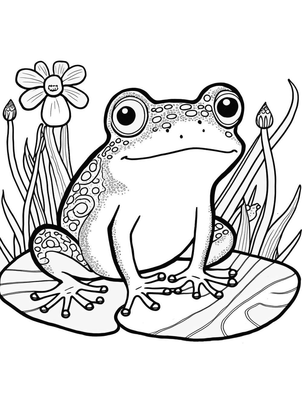 35 Frog Coloring Pages: 2024 Free Printable Sheets