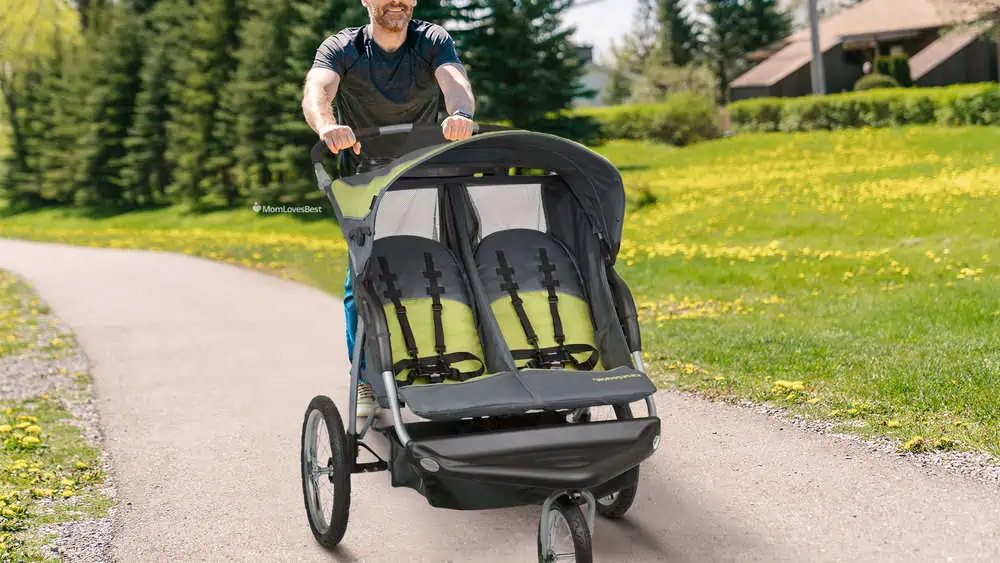 Photo of the Baby Trend Expedition Double Jogger Stroller