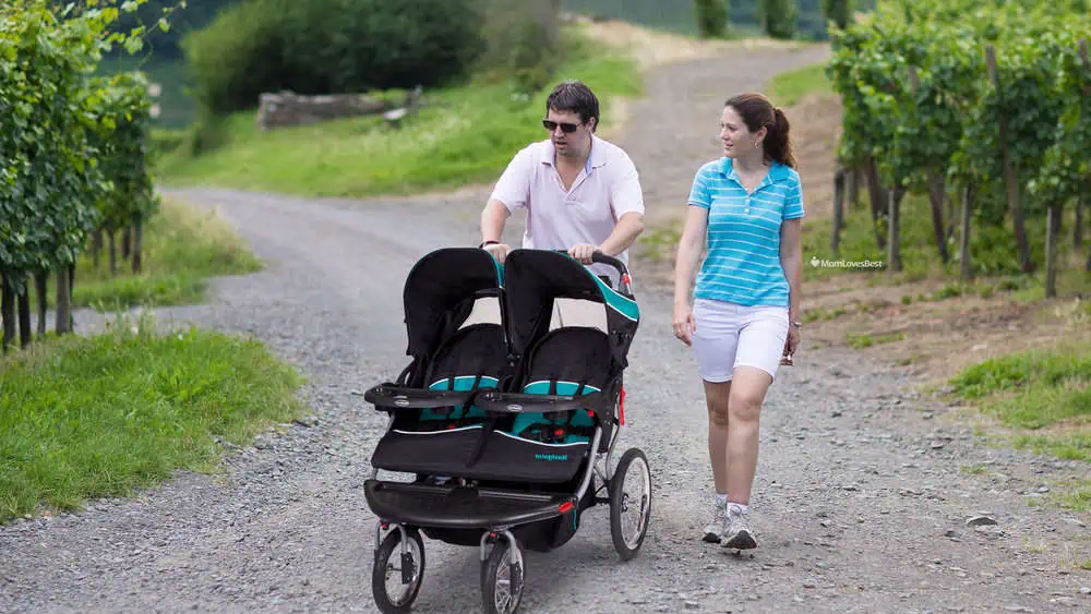 Photo of the Baby Trend Navigator Double Jogger