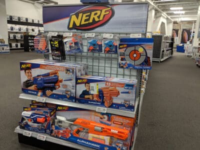 Nerf Toys for Kids Display