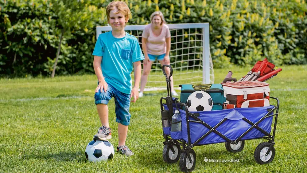 Photo of the Mac Sports Collapsible Folding Outdoor Utility Wagon