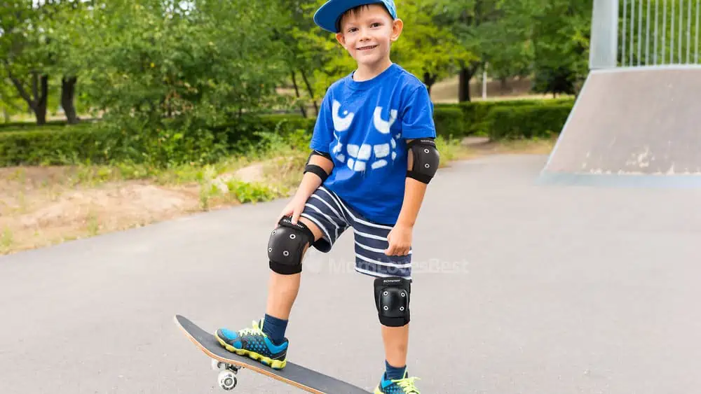 Photo of the Schwinn Kids Protective Bike Gloves, Knee and Elbow Pads