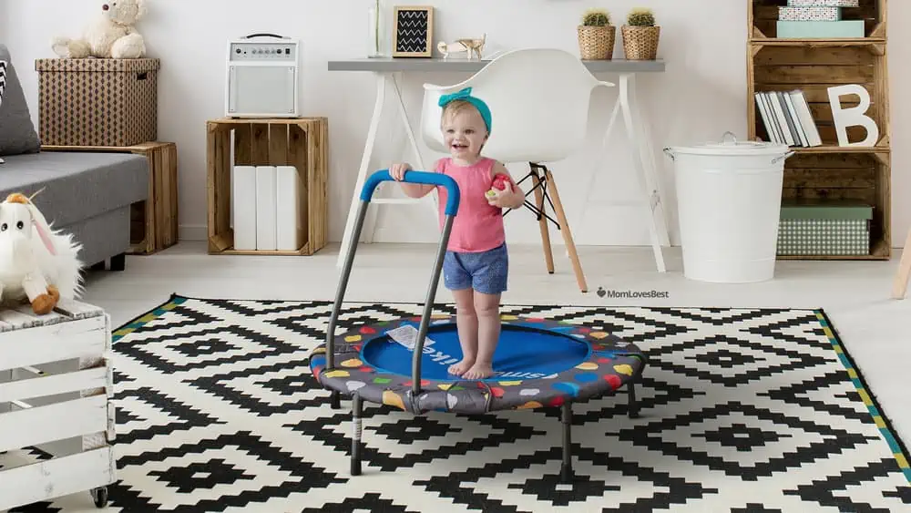 Photo of the SmarTrike Activity Center 3-in-1 Foldable Trampoline