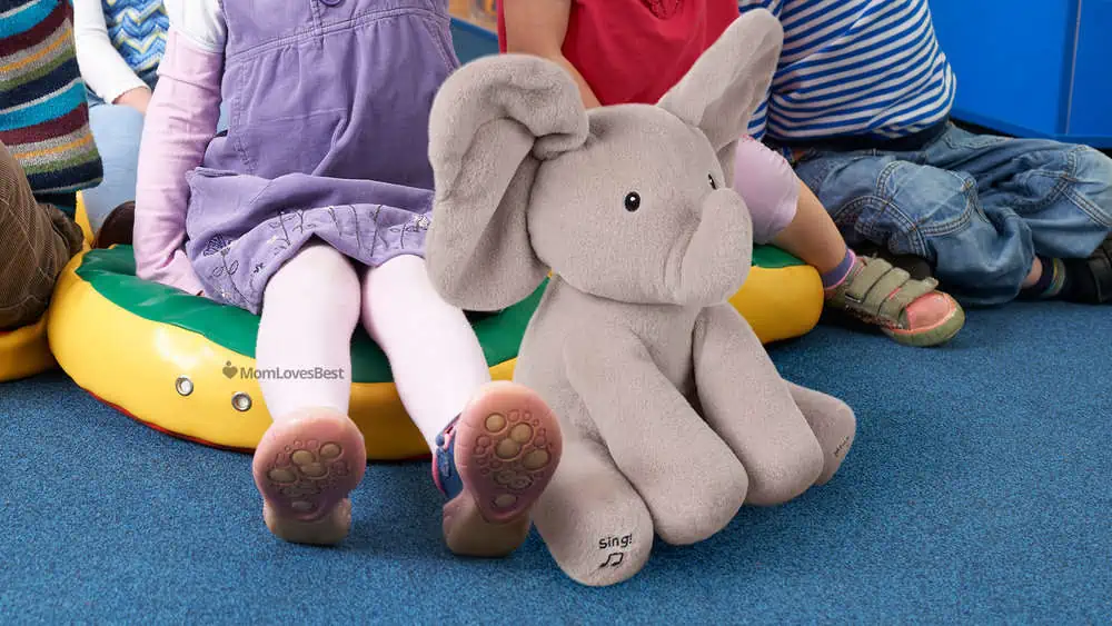 Photo of the Animated Elephant Plush Toy
