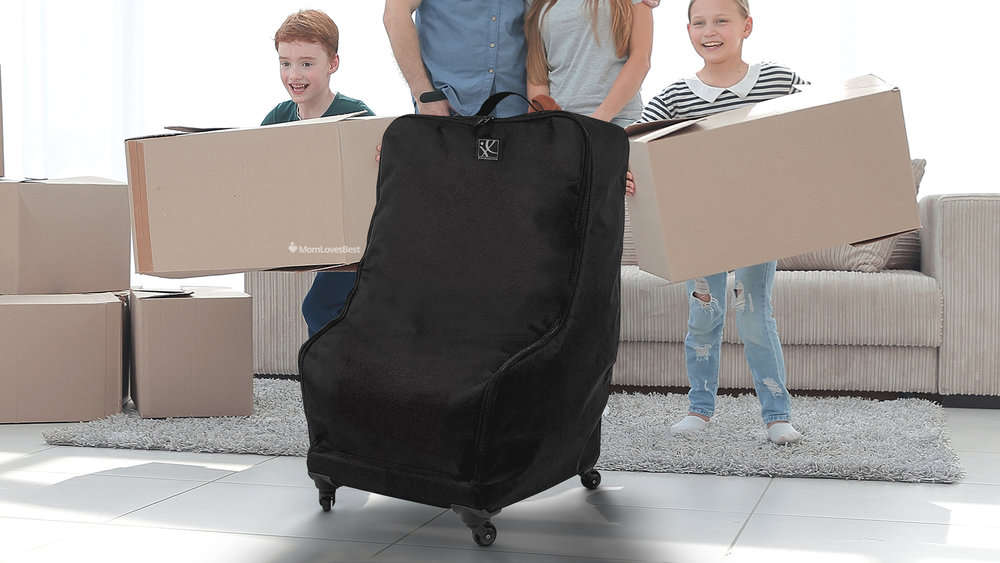 Photo of the J.L. Childress Wheelie Car Seat Travel Bag