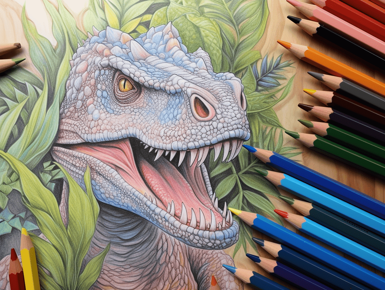 Dinosaurs Big Coloring Book: Coloring Book With Beautiful