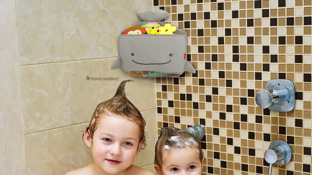 Photo of the Skip Hop Moby Bath Toy Organizer
