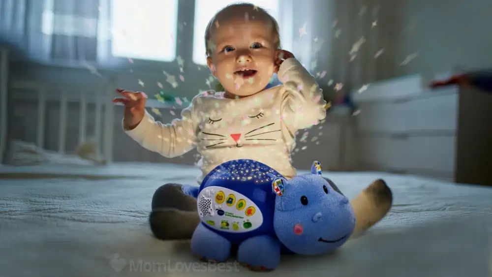 Photo of the V-Tech Baby Critters Soothing Starlight Hippo