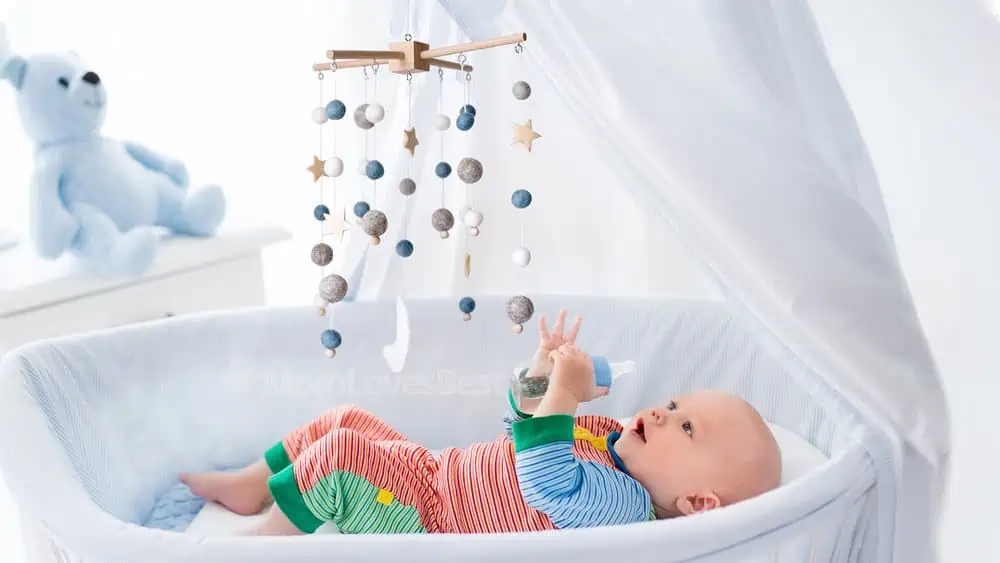 Photo of the Wooden Beads Infant Mobile