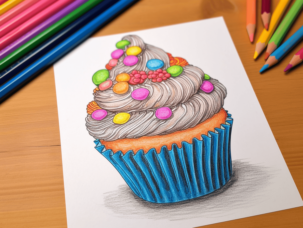 easy colored pencil drawings