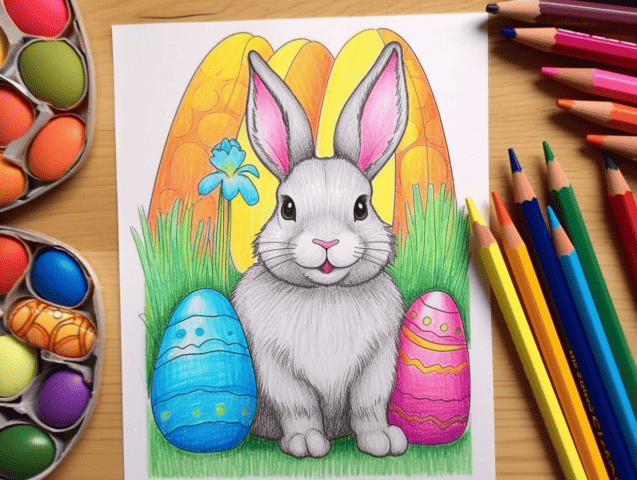 Easter Coloring Pages for Kids