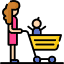 How Do I Protect My Baby in a Shopping Cart? Icon
