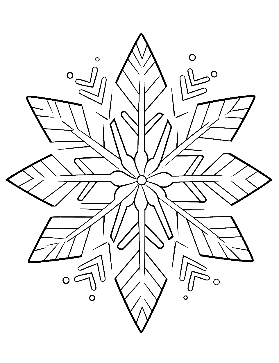 Coloring Pages  Winter Coloring Page For Adults