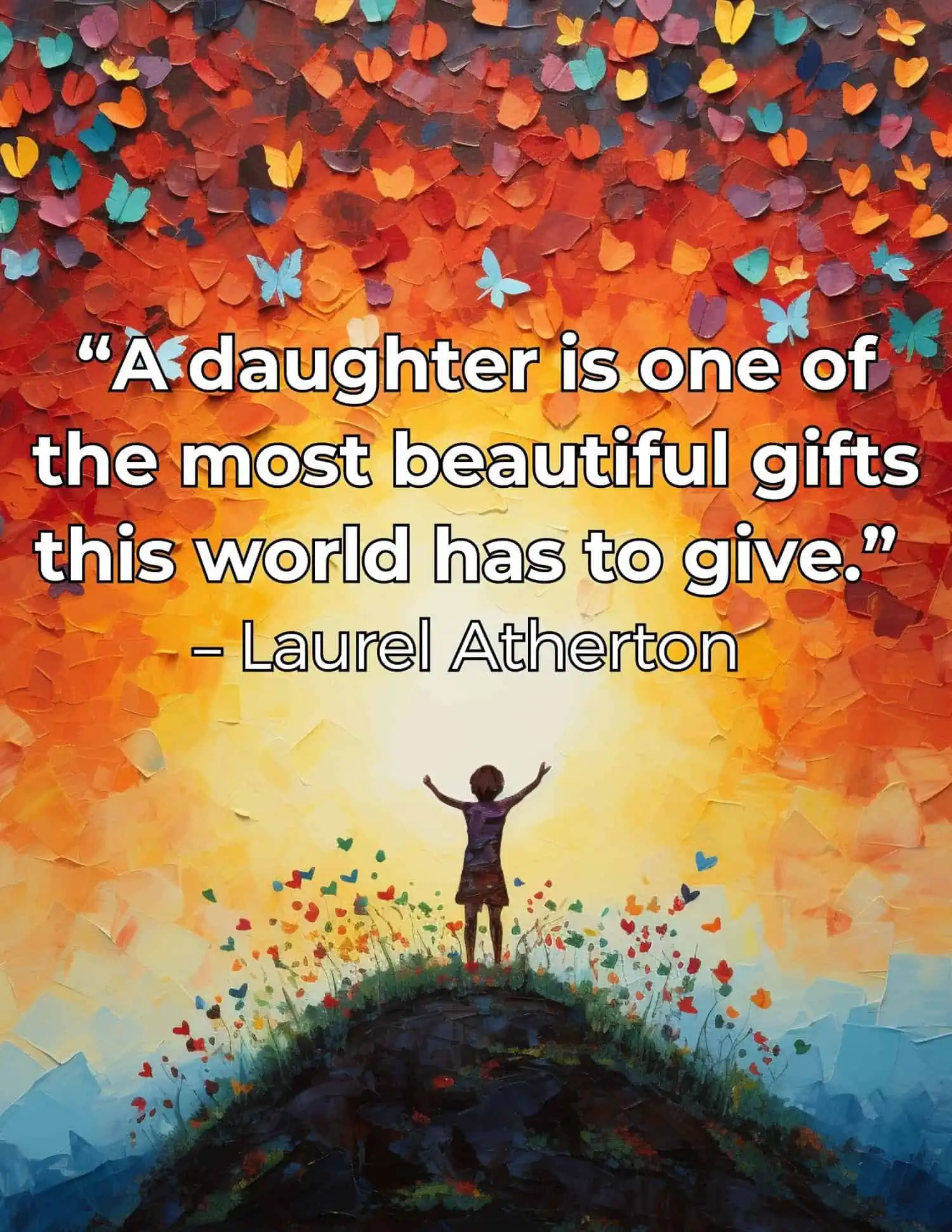 Thoughtful and meaningful quotes to celebrate a daughter's special day.
