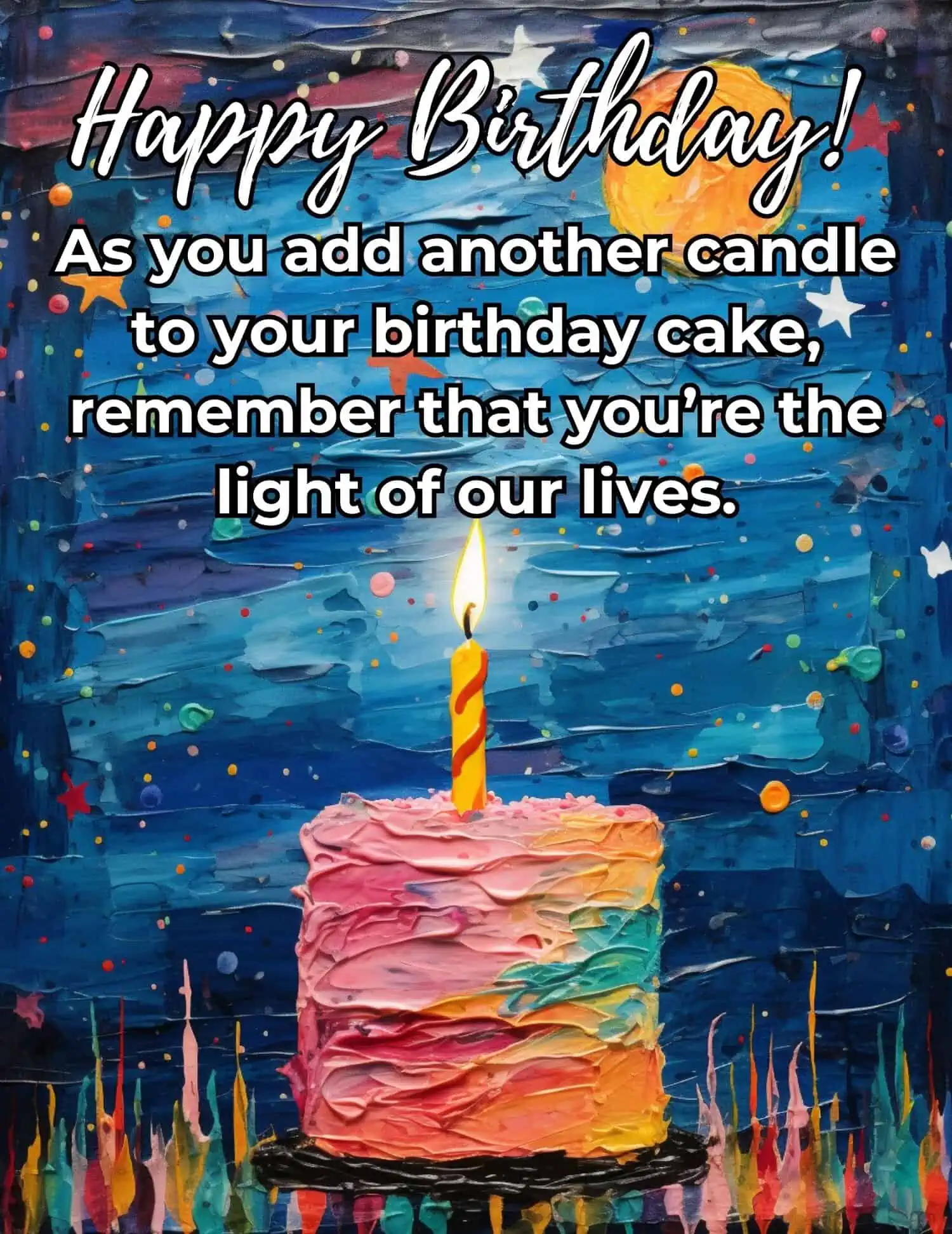 A collection of meaningful and heartfelt longer birthday messages for your son.