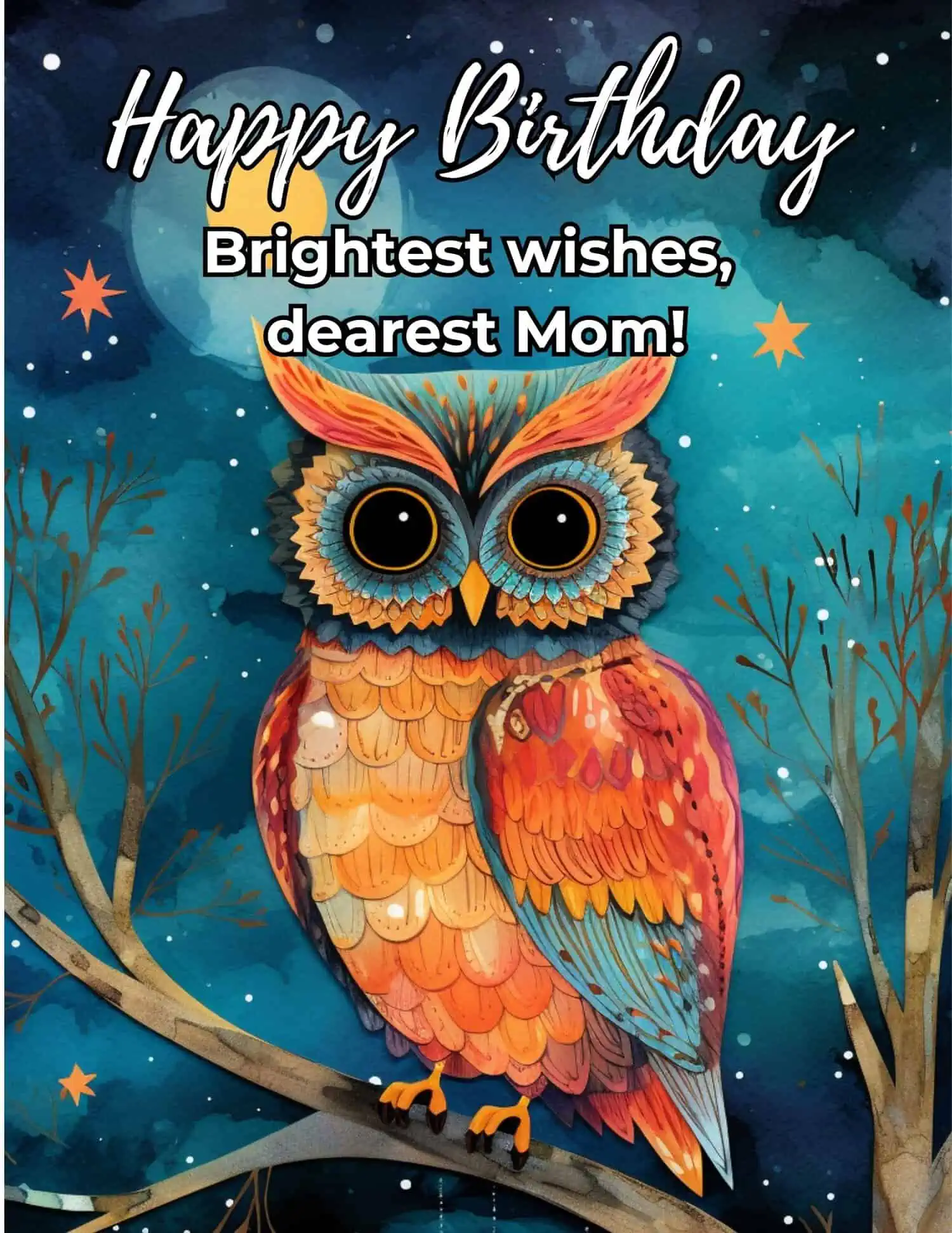 Concise birthday greetings full of love for every wonderful mother.
