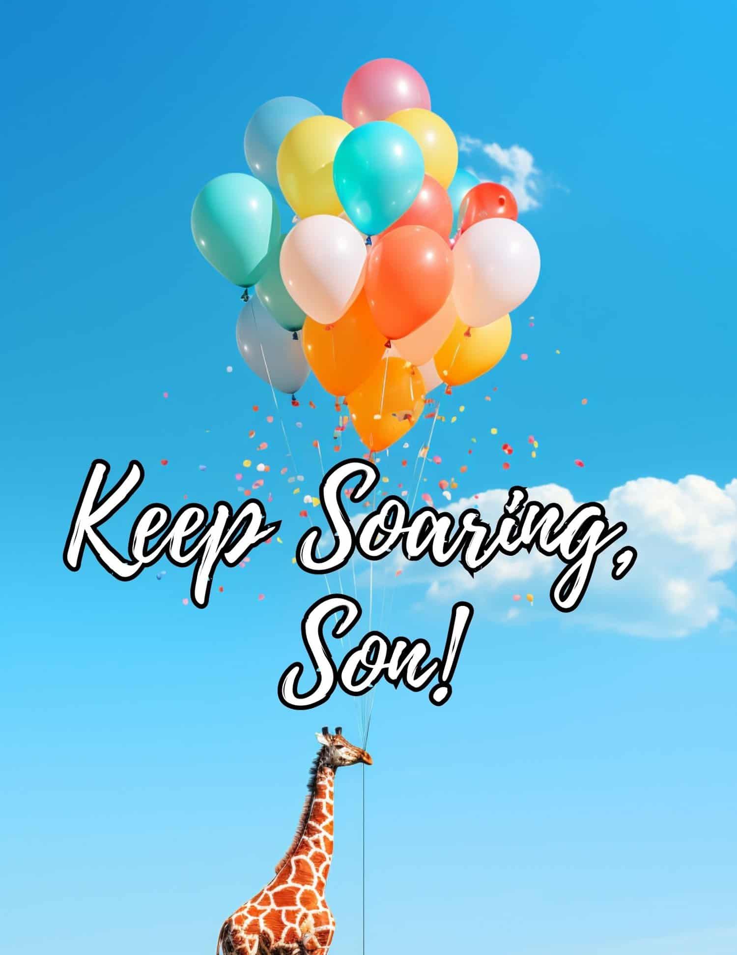 A selection of short, sweet, and to-the-point birthday messages for your son.