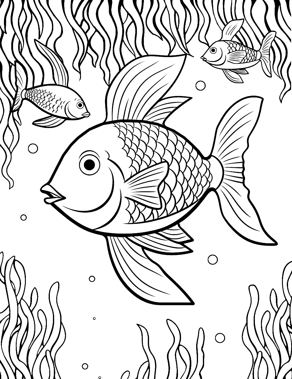 Species of Fish Coloring Pages