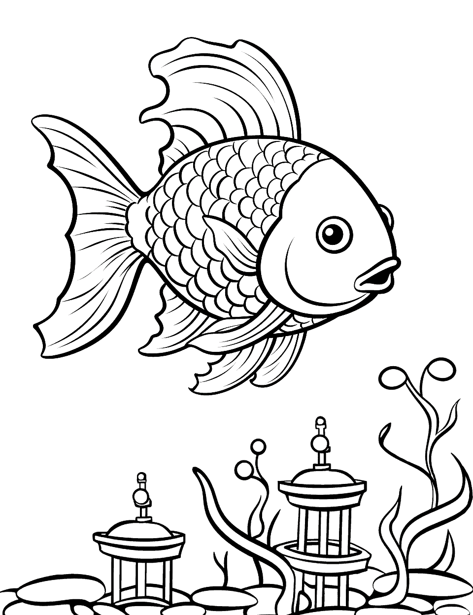 50 Fish Coloring Pages: 2024 Free Printable Sheets