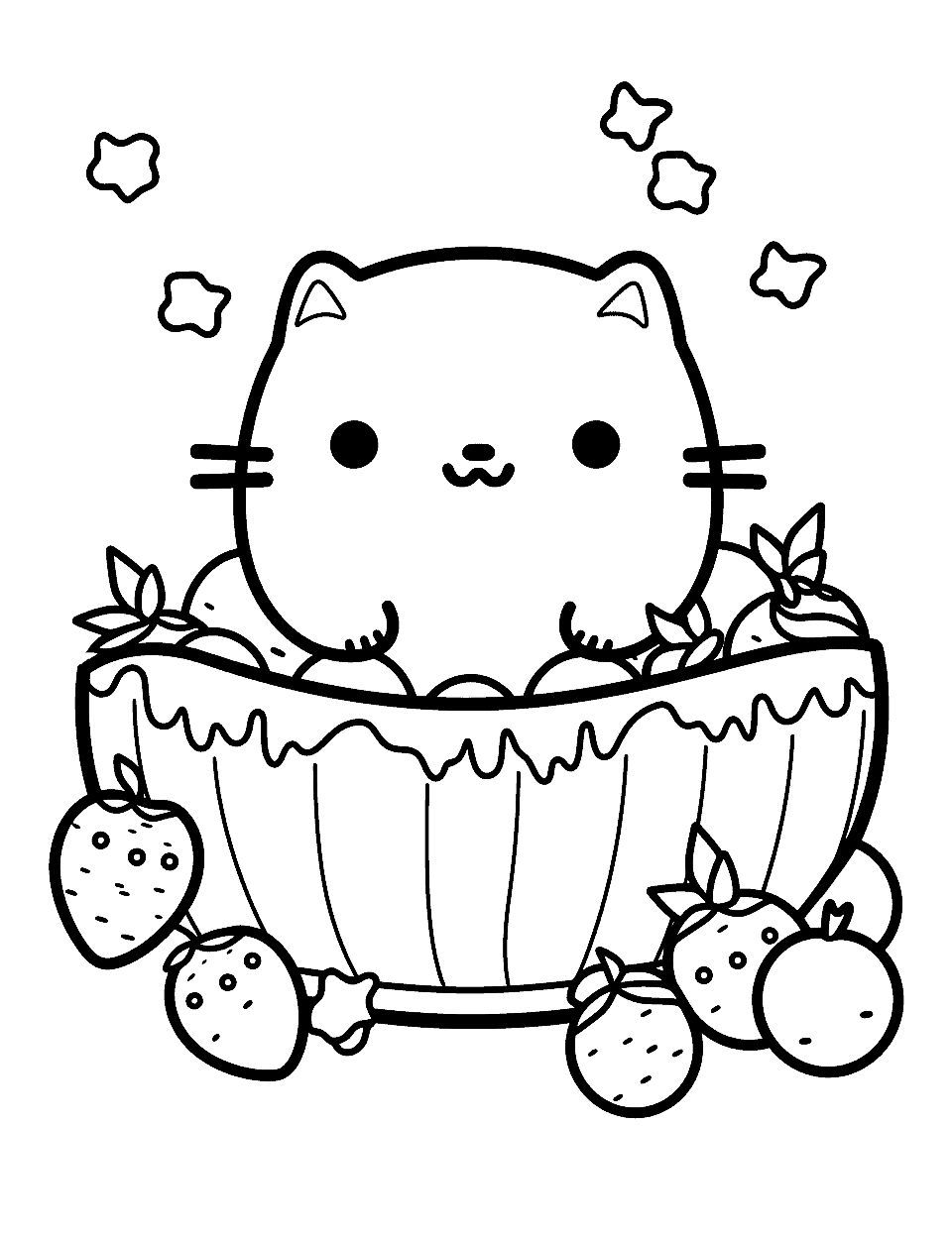 Discover the Adorable World: Free Printable Kawaii Coloring Pages