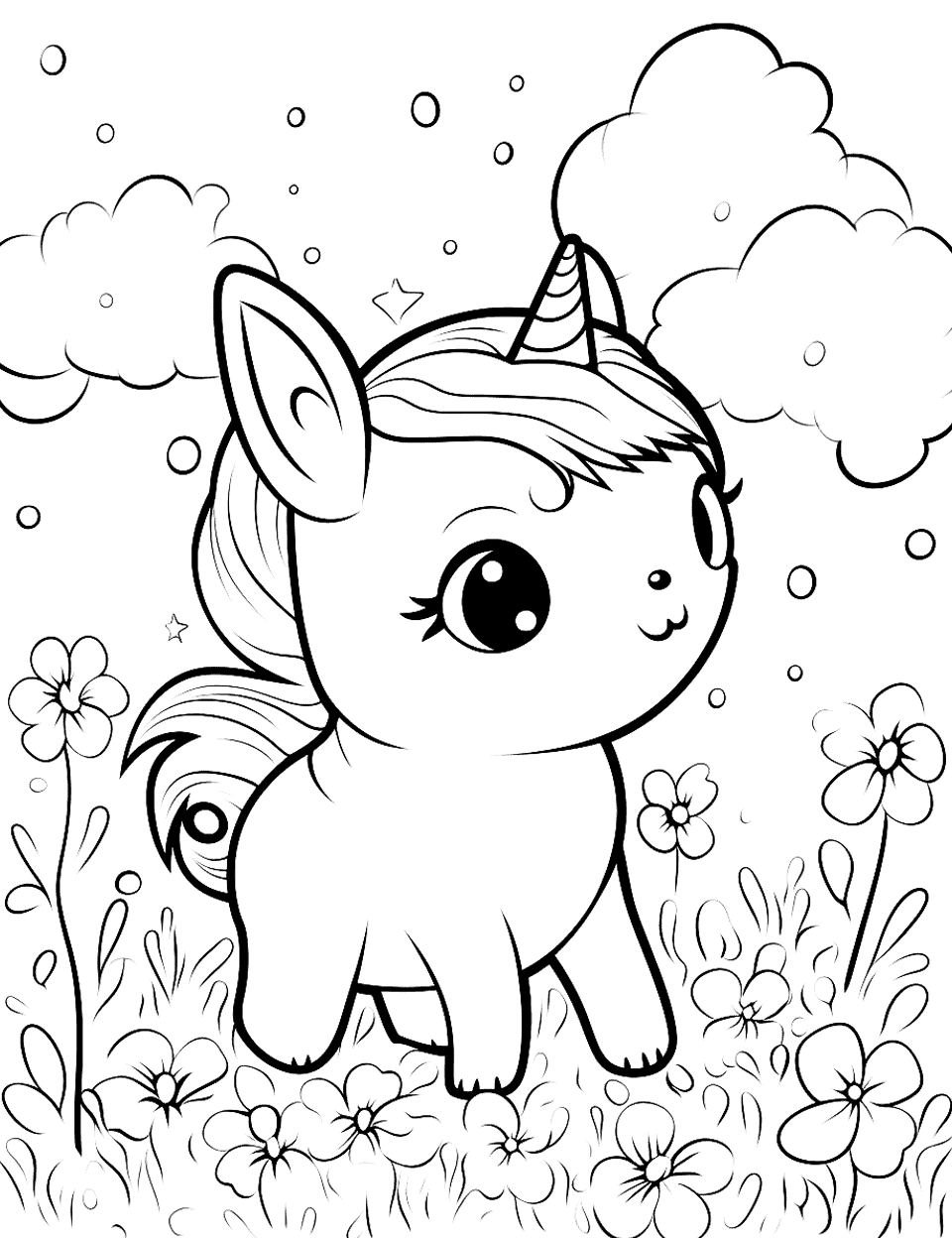 Kawaii Coloring Book For Kids Ages 8-12 : More Than 50 Cute & Fun Kawaii  Doodle Coloring Pages for Kids and Toddlers: Anime, Animals, Unicorns,  Dinosaurs, Space, Food, Pirates, Chibi Boys 