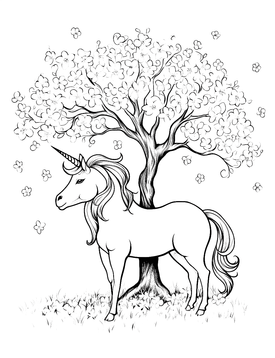 75 Magical Unicorn Coloring Pages For Kids (2023 Free, 51% OFF