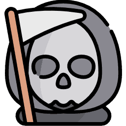 Dark Halloween Jokes Icon