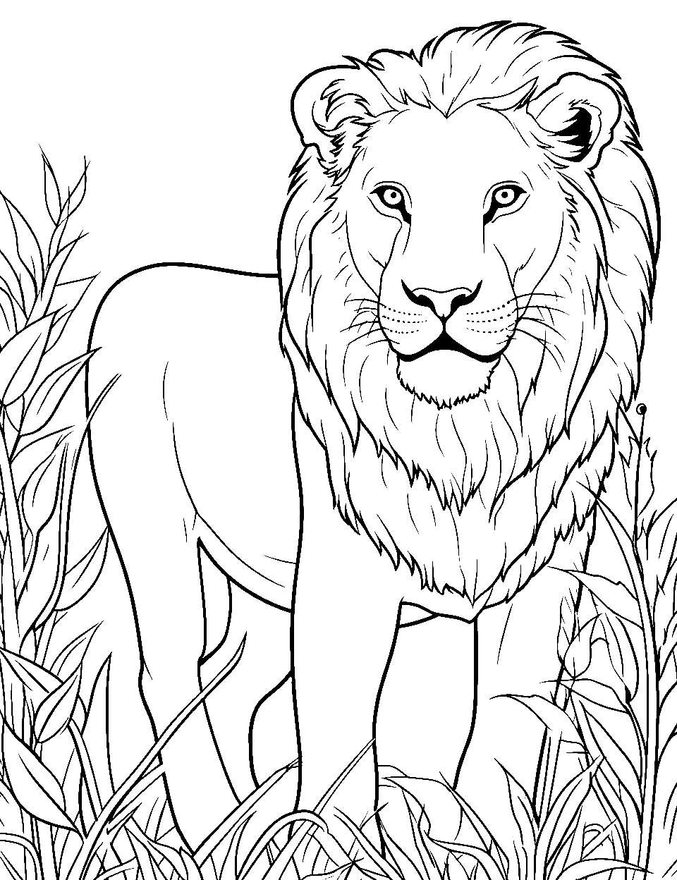 25 Lion Coloring Pages: 2024 Free Printable Sheets