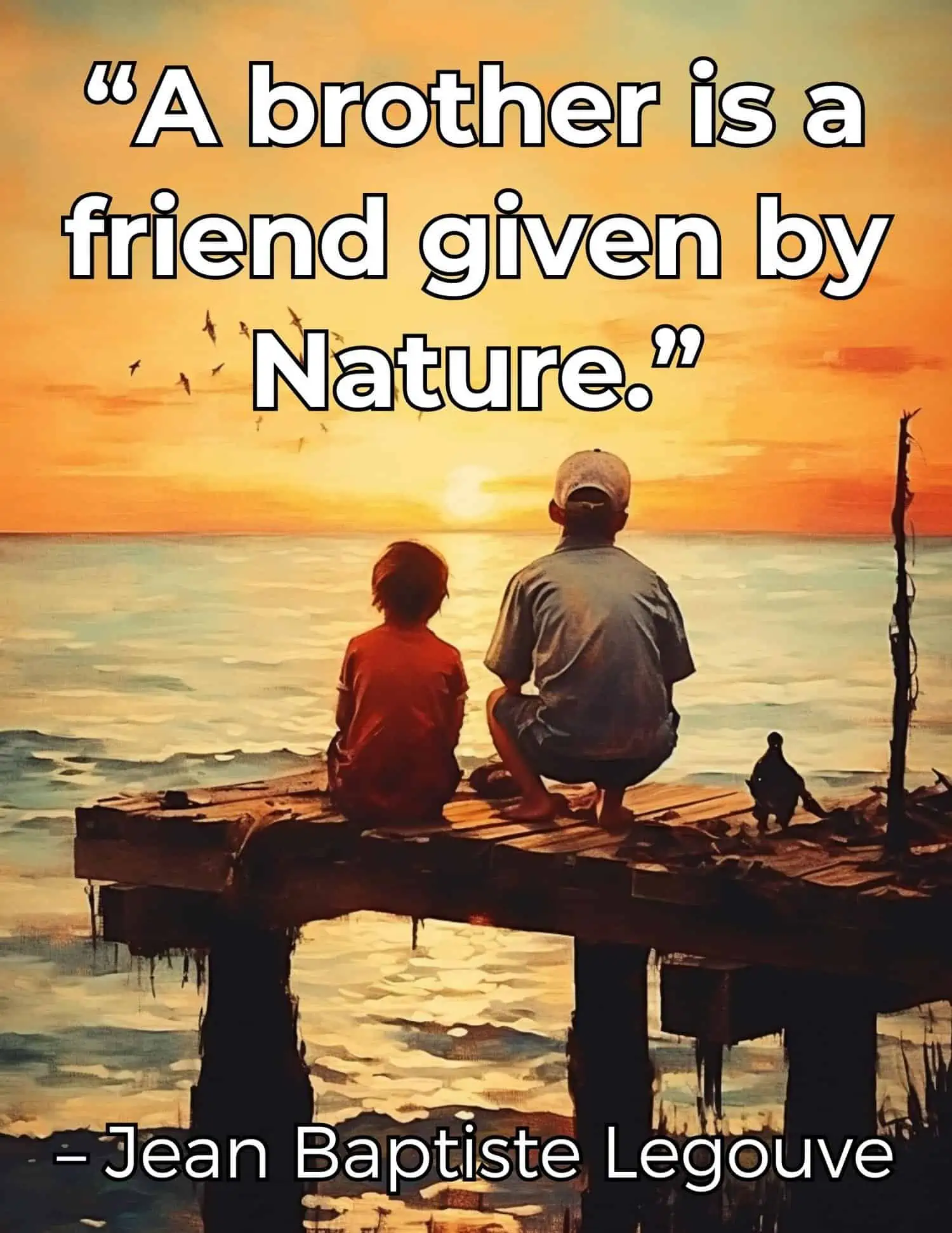 Famous quotes that encapsulate the bond between siblings.
