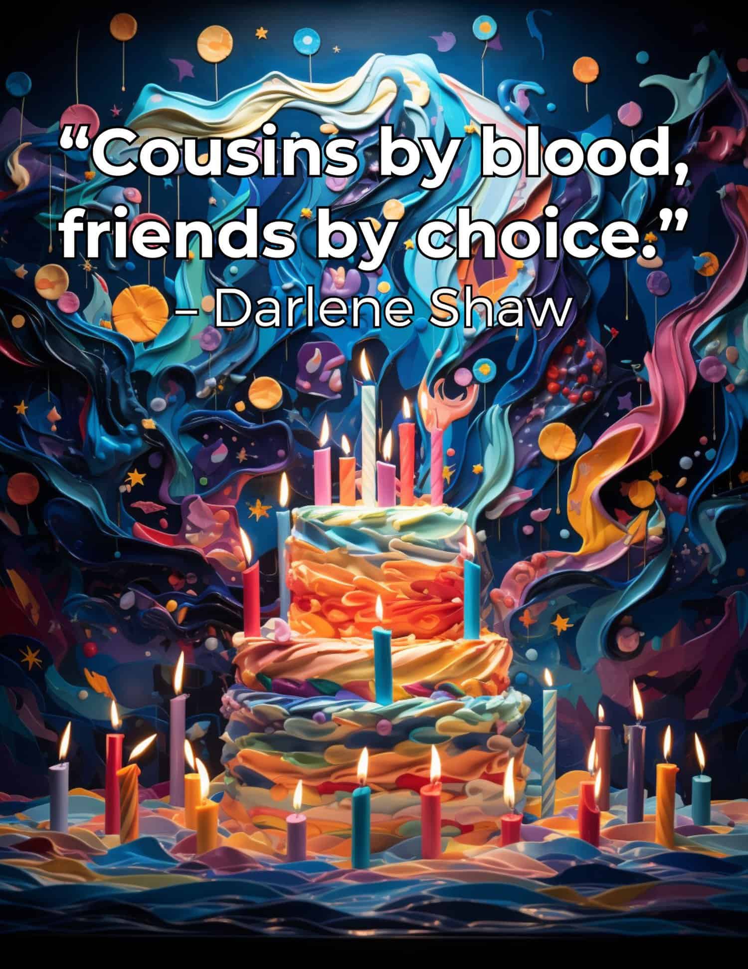 A collection of thoughtful and poignant quotes that beautifully encapsulate the bond shared between cousins.