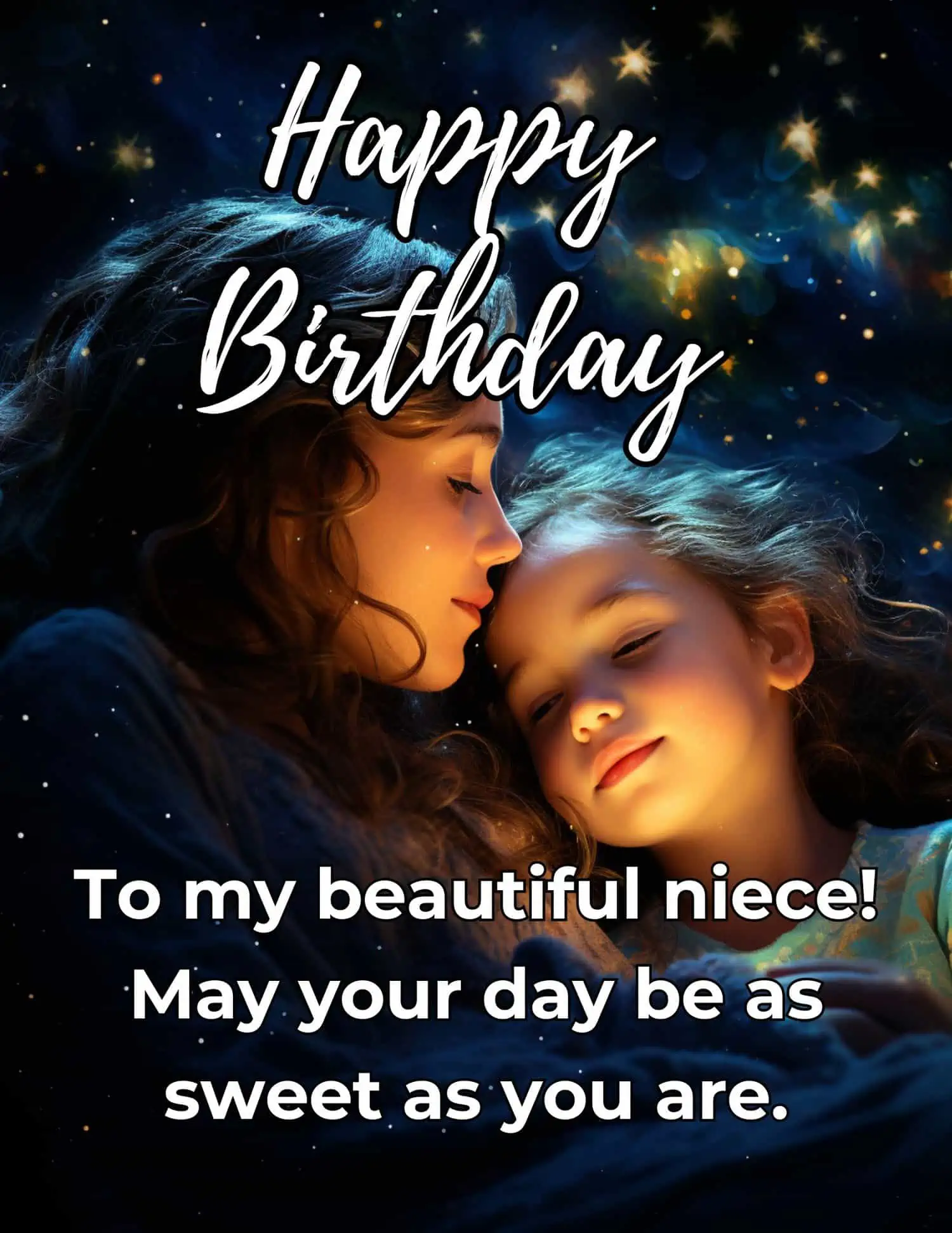 A collection of loving and thoughtful birthday wishes from an aunt to her cherished niece.