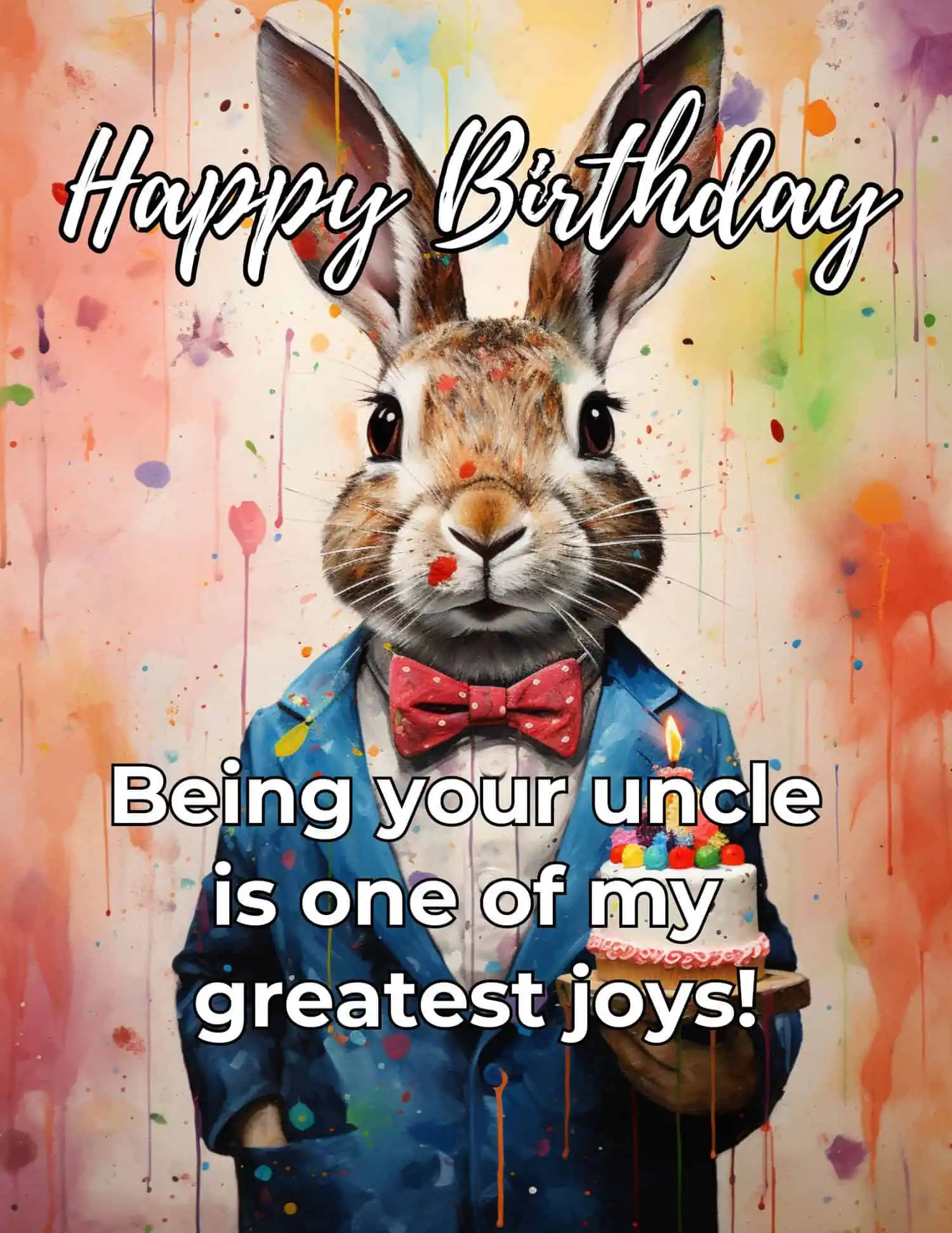 A collection of warm and thoughtful birthday wishes from an uncle to his beloved niece.