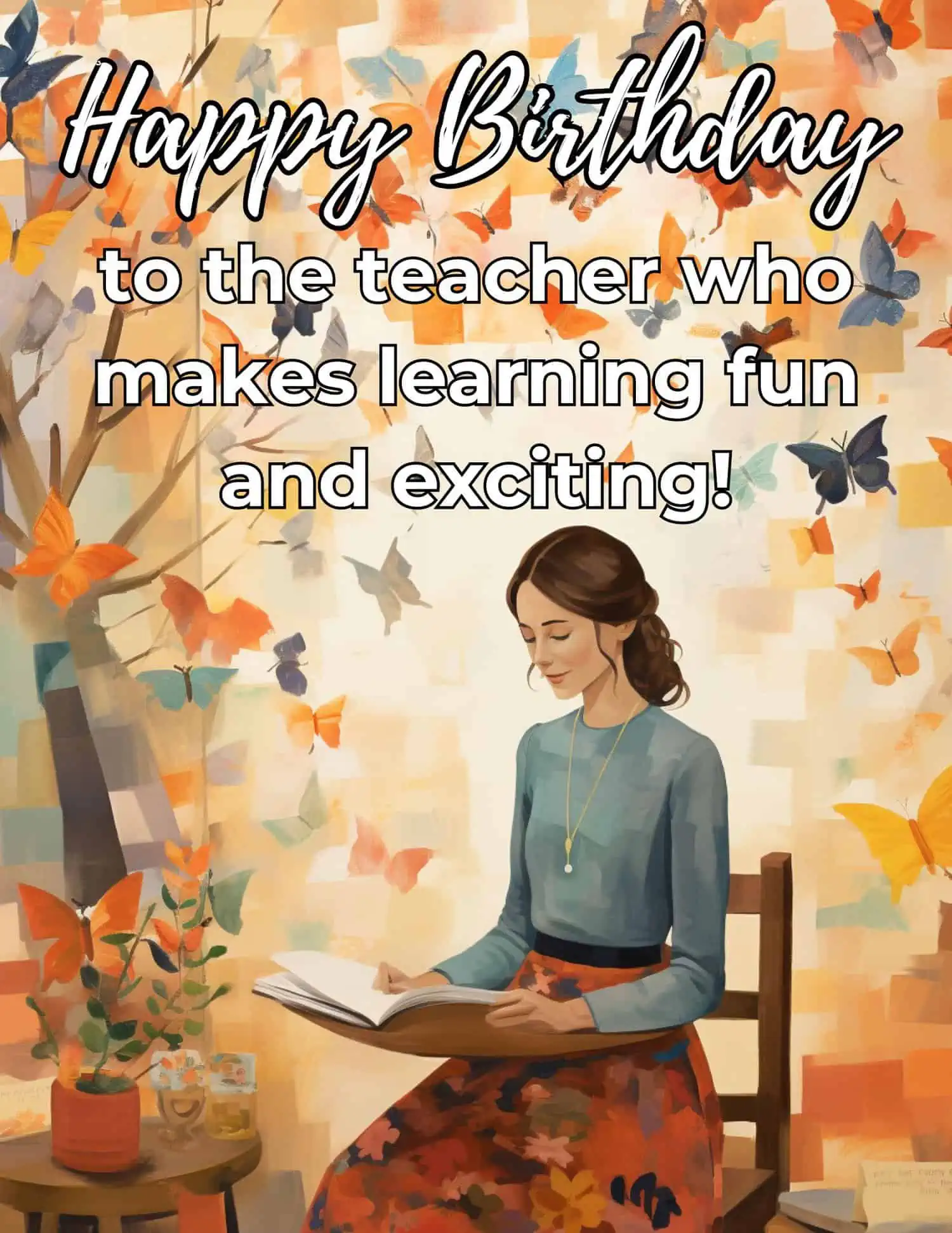 A collection of heartwarming birthday messages for educators.