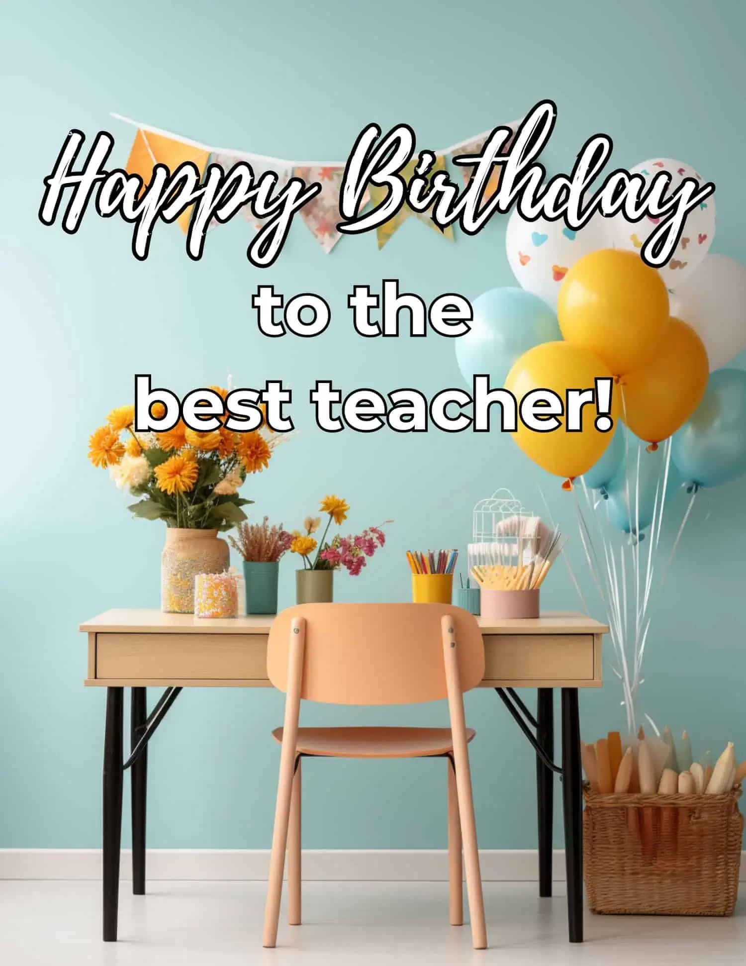 Uncomplicated and genuine birthday messages for educators.