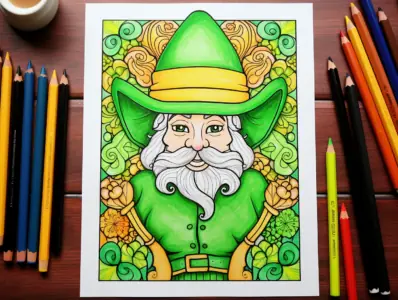 St Patrick's Day Coloring Pages for Kids