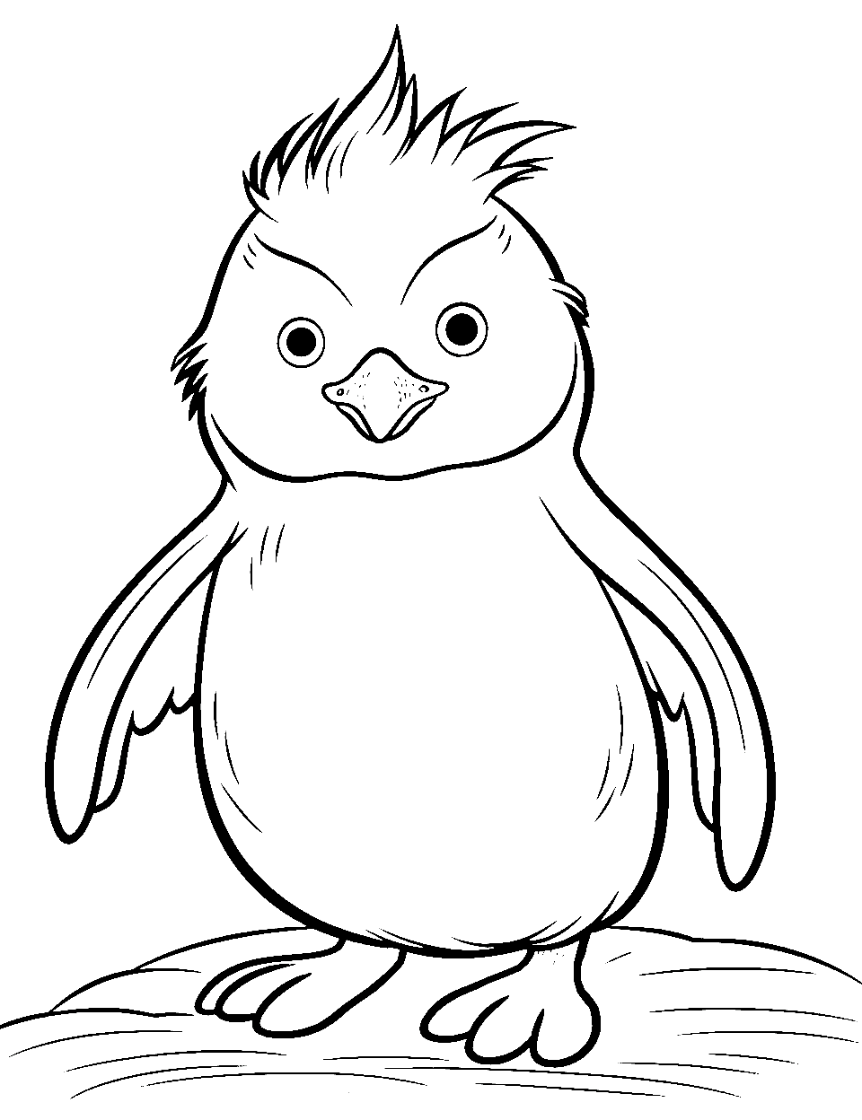 happy feet two coloring pages