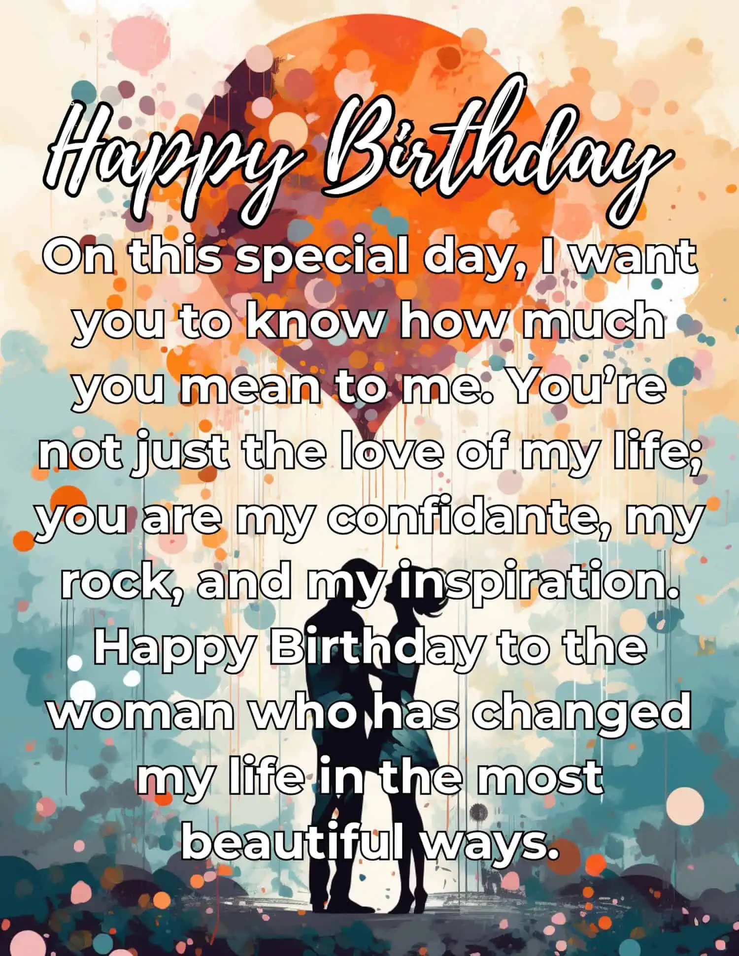 Romantic One & Only Birthday Card Girlfriend Birthday Card