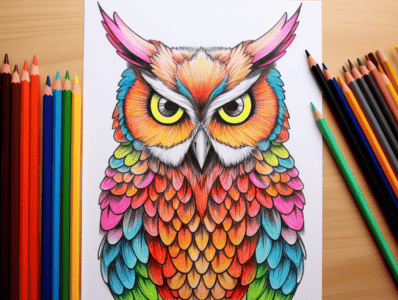 Owl Coloring Pages for Kids
