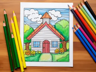 Preschool Coloring Pages for Kids
