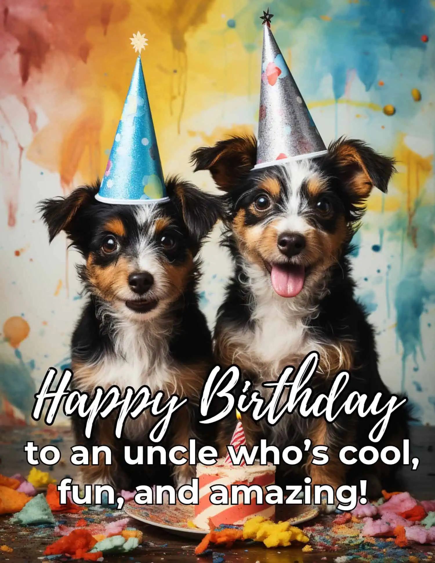 A collection of heartfelt and straightforward birthday wishes designed to celebrate and honor the unique bond shared with an uncle.