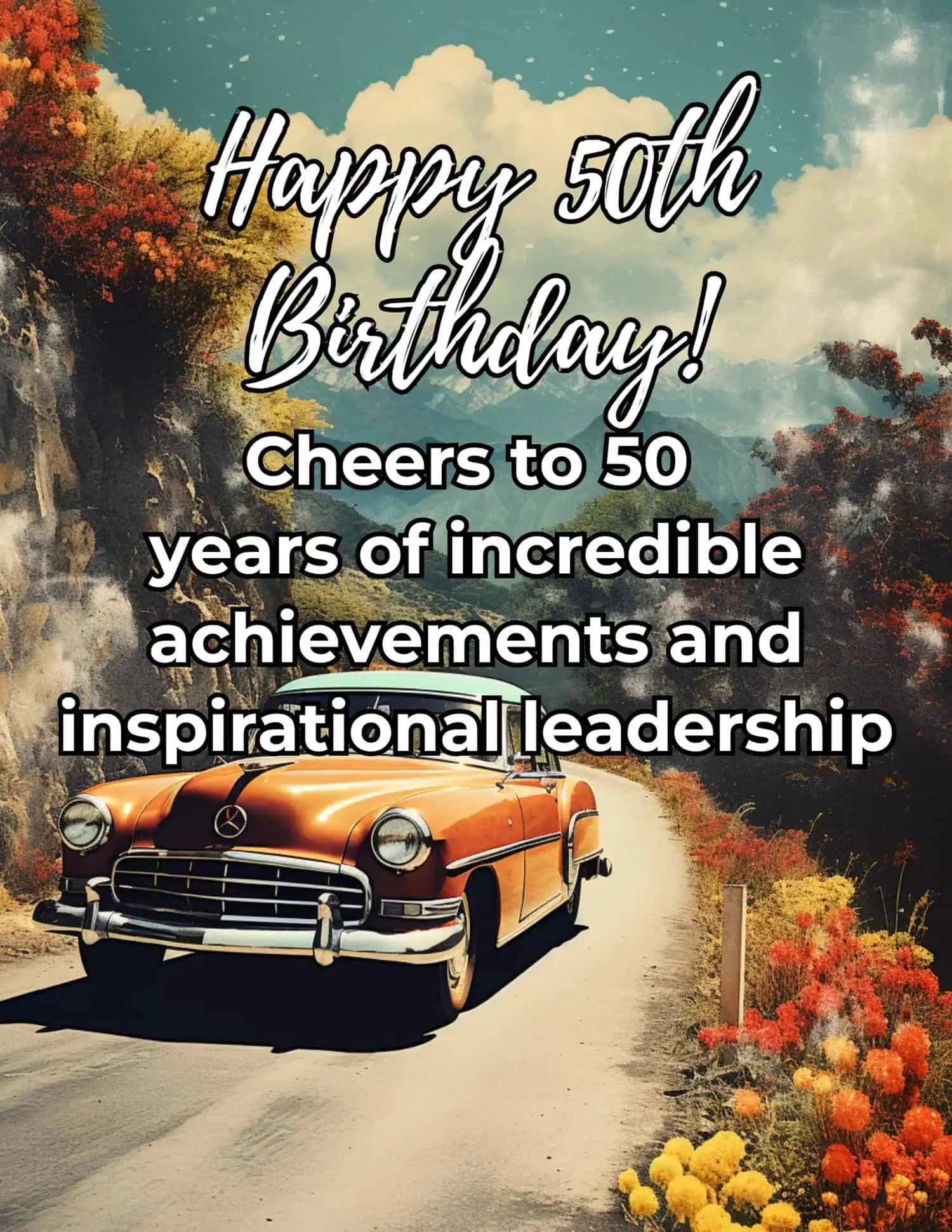 A selection of thoughtful and respectful birthday messages for your boss's 50th birthday, celebrating their achievements and the wisdom they bring to the workplace.