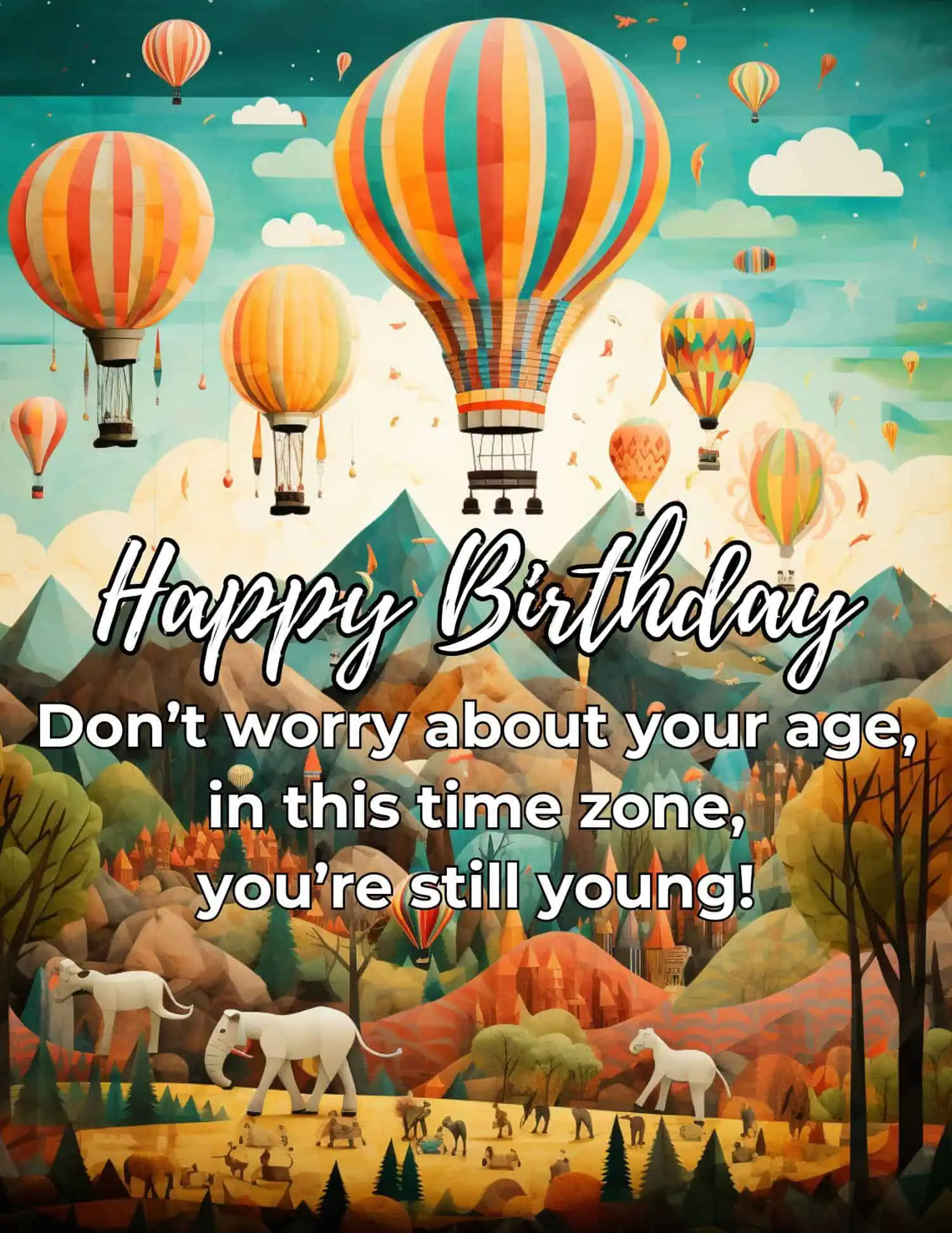 A collection of humorous and light-hearted long distance birthday messages, ideal for bringing a smile to those celebrating far away, reminding them of the joy and connection despite the distance.