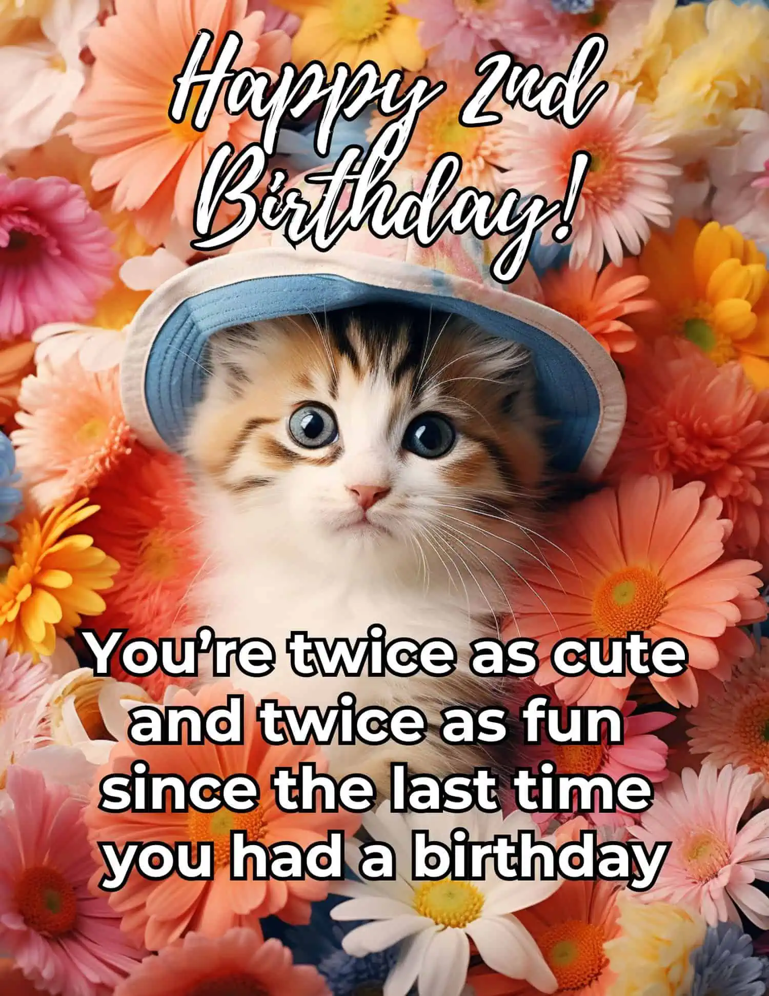 Humorous and lighthearted birthday wishes for a child's second birthday, bringing smiles and laughter.