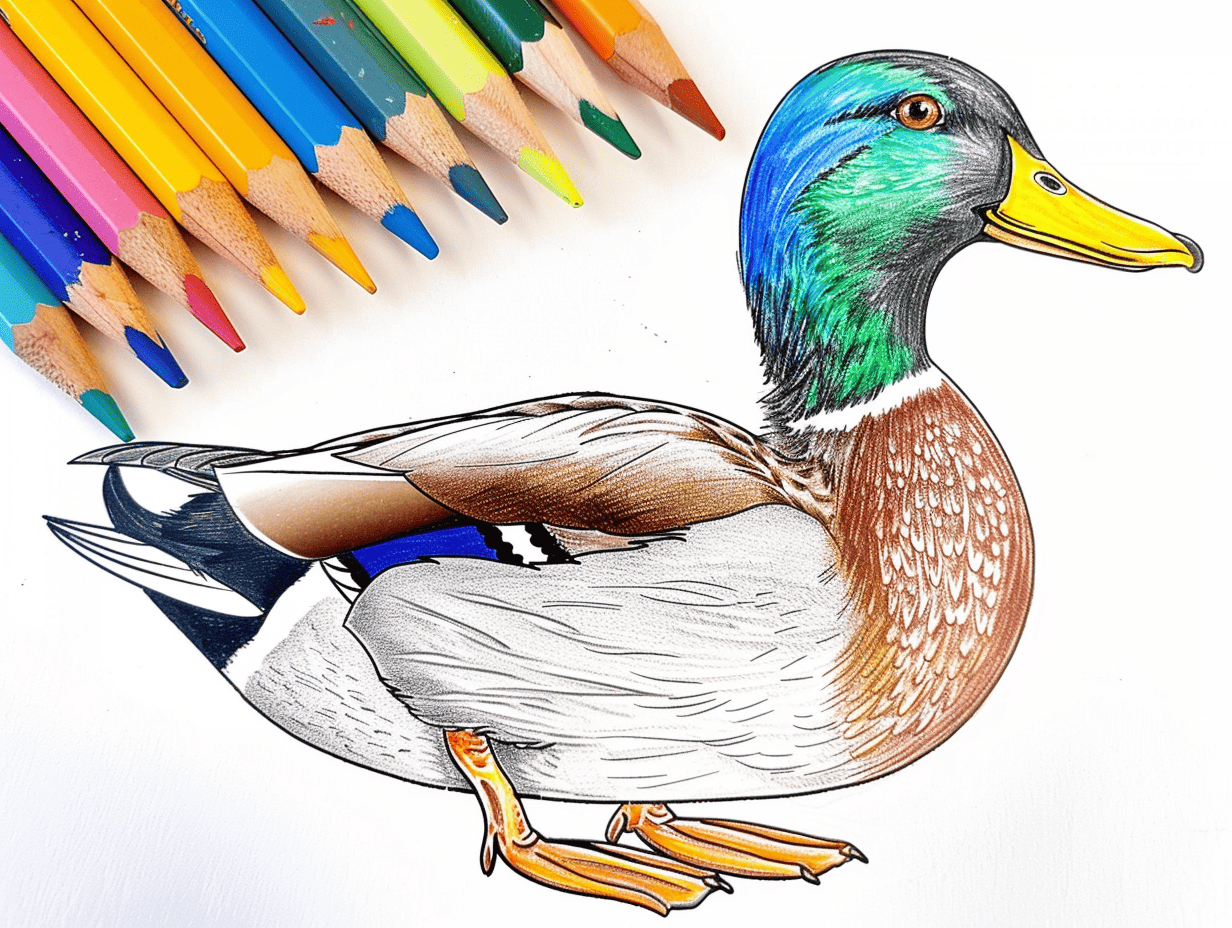 40+ Duck Shape Templates, Crafts And Colouring Pages