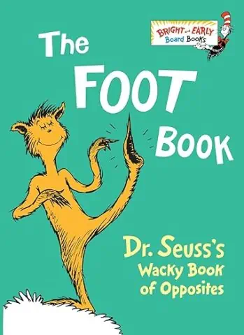 The Foot Book by Dr. Seuss book cover
