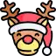 What color is Rudolph the Reindeer’s nose? Icon